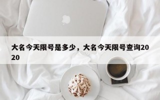 大名今天限号是多少，大名今天限号查询2020